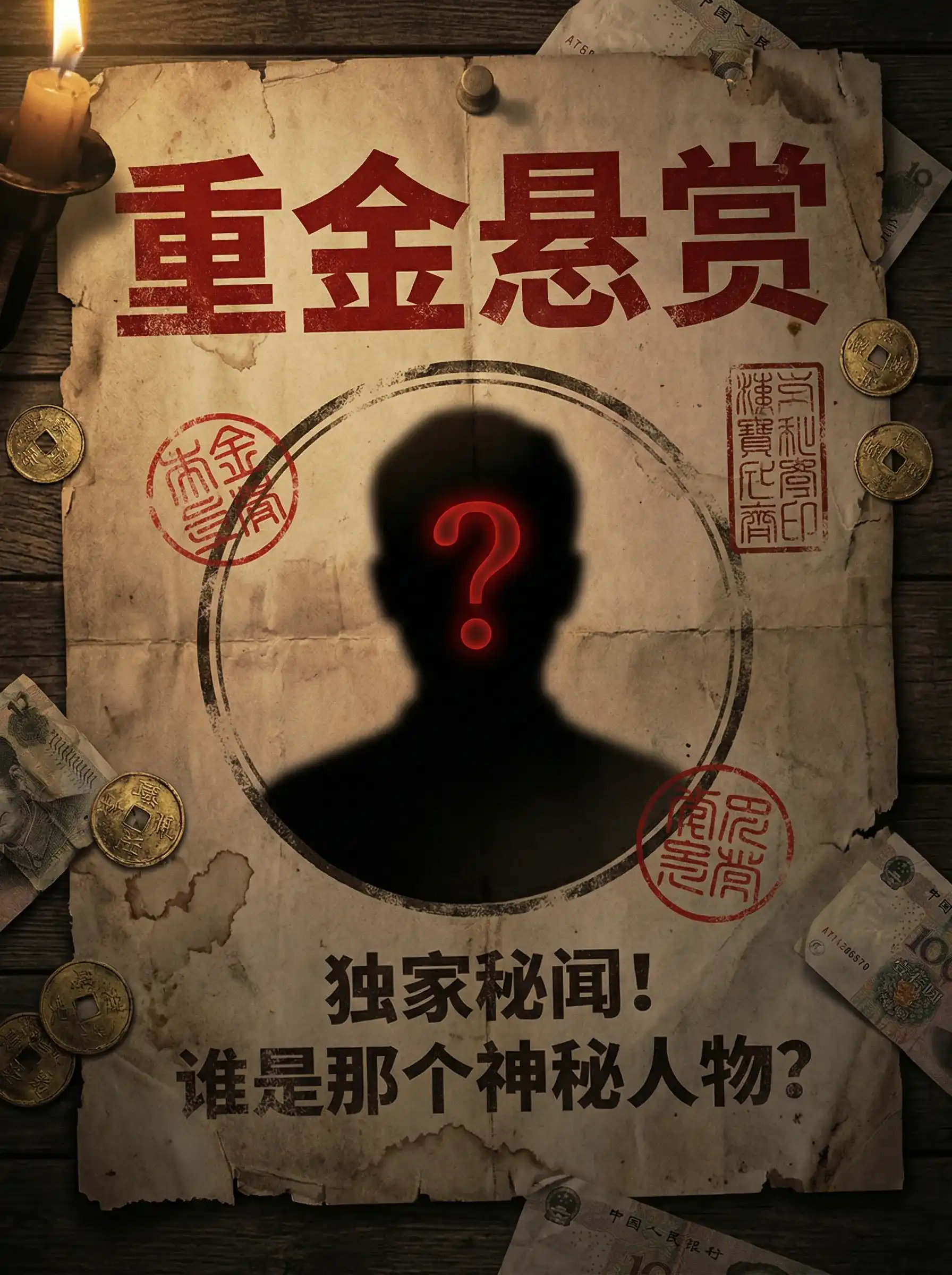 九江十二坊国语 - 重金悬赏线索征集令
